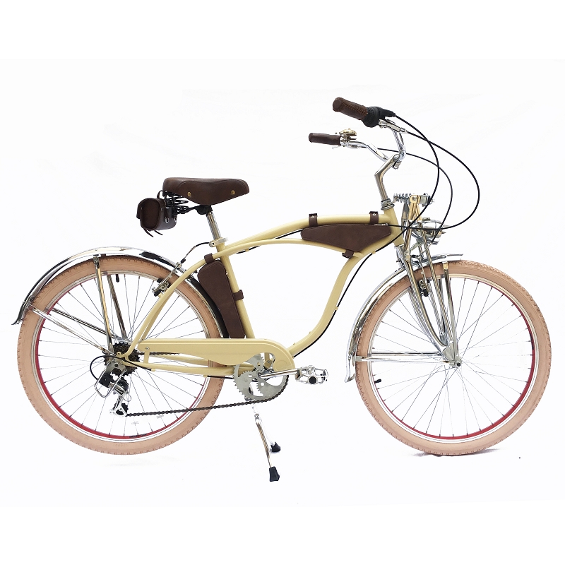 26"Shimano 7 Speed Lowrider Classic  Beach Cruiser Bike