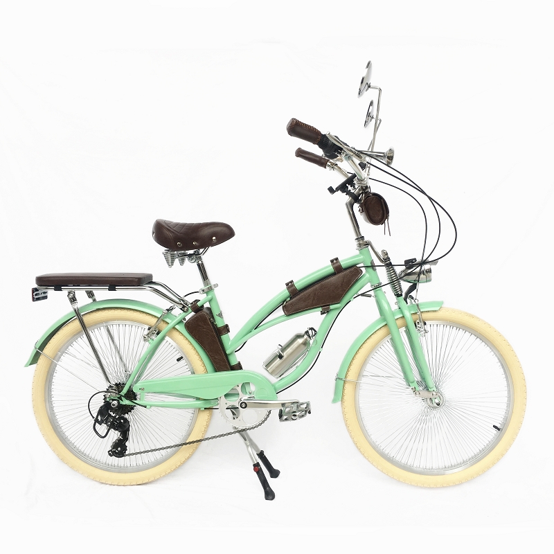 24" Classic Vintage Shimano 7 Speed Beach Cruiser Bike