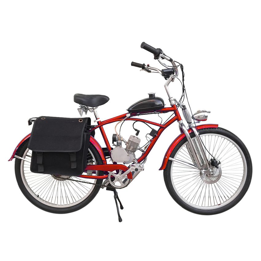 26 inch Classic beach cruiser motor gas spring fork bicycle