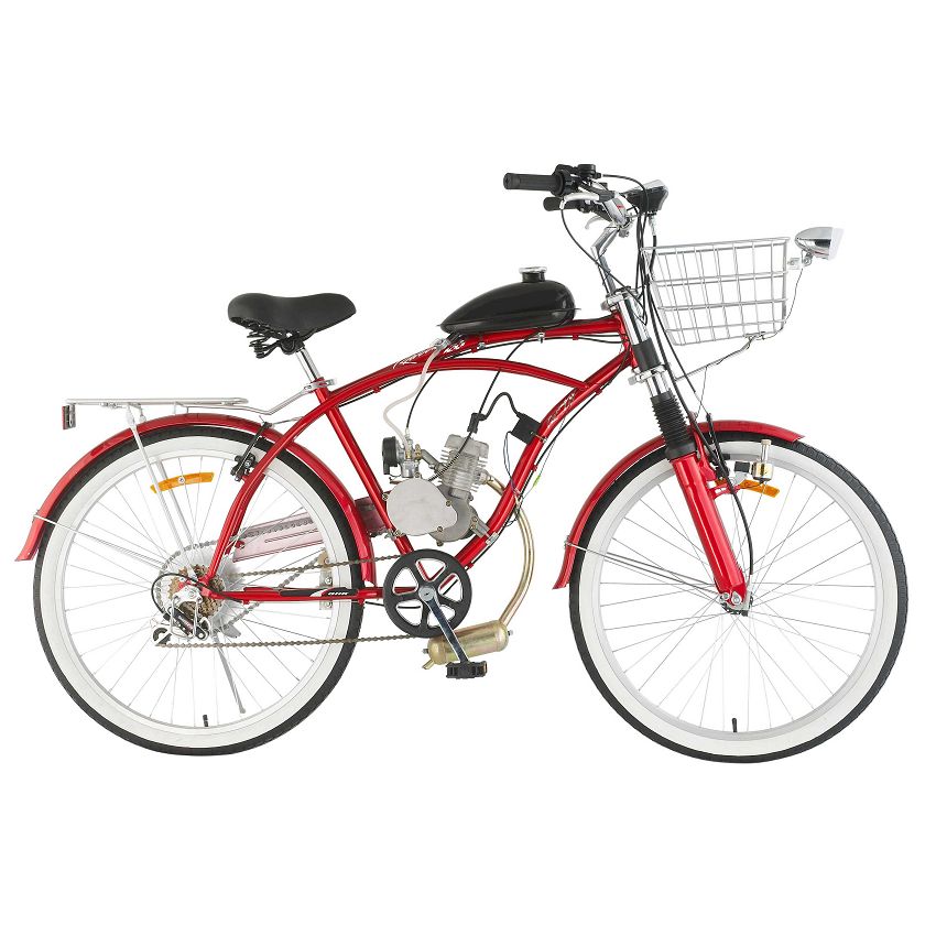 26 inch Classic beach cruiser motor gas bicycle